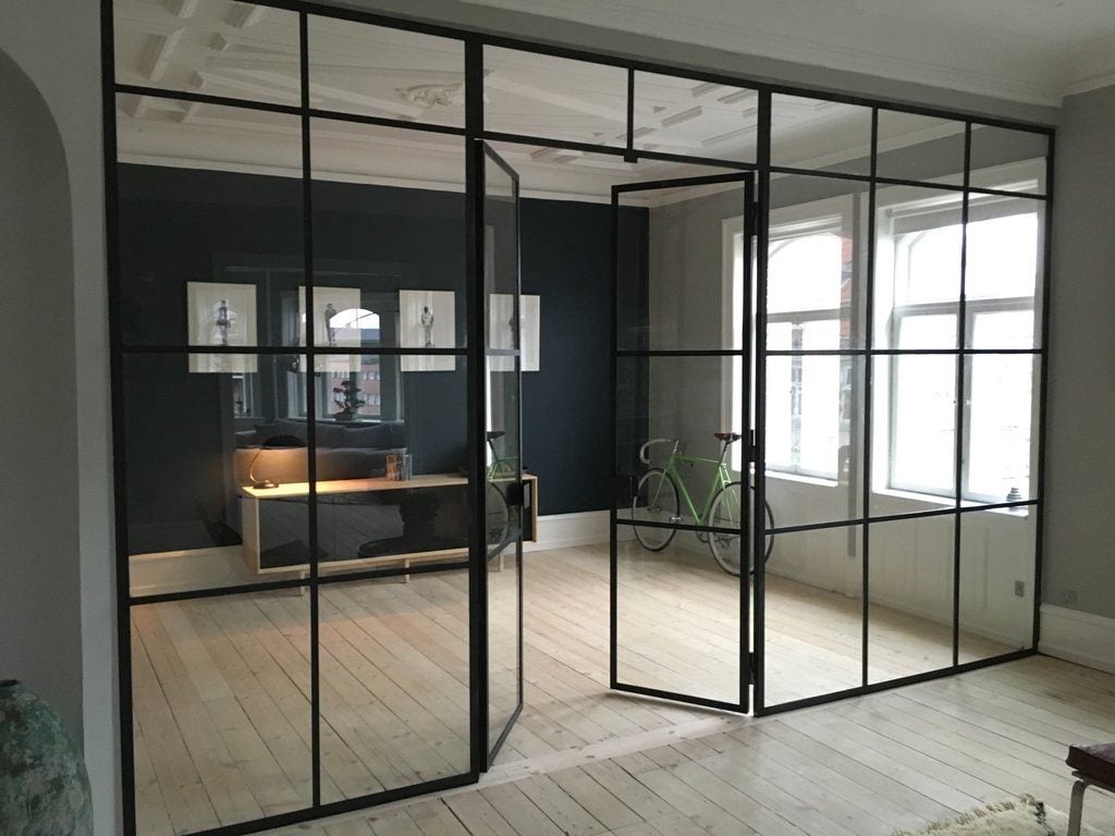 Распашные перегородки