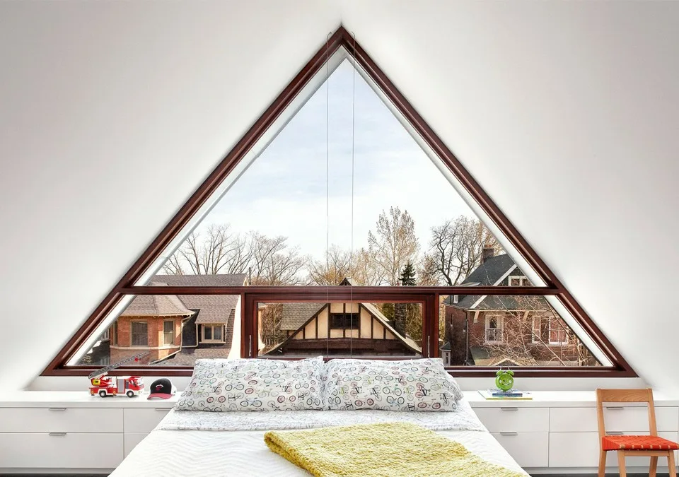 Треугольные окна